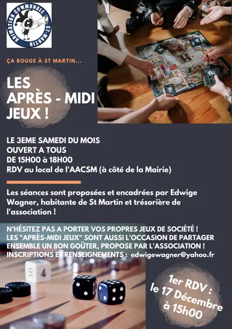 les apres midi jeux
